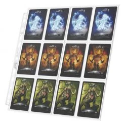 Ultimate Guard Quadrow 24-Pocket Pages (10pcs) - Clear