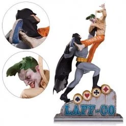 Batman Vs The Joker Laff-Co Battle Statue DC Comics
