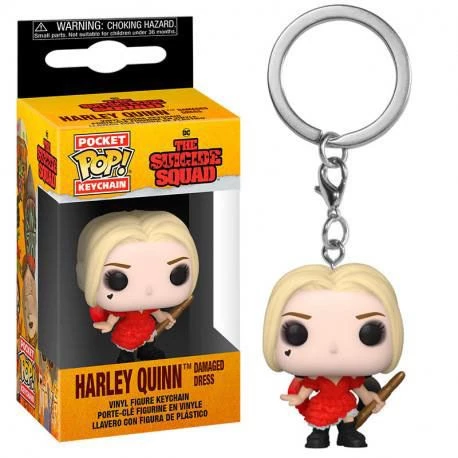 Suicide Squad POP Keychain: TSS - Harley Quinn (Damaged Dress) 3 Suicide Squad POP Keychain: TSS - Harley Quinn (Damaged Dress)