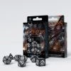 Q-Workshop Dragons Black/White Dice Set