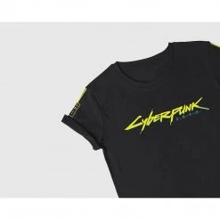 Geek Gear Cyberpunk 2077 Logo T-Shirt Black