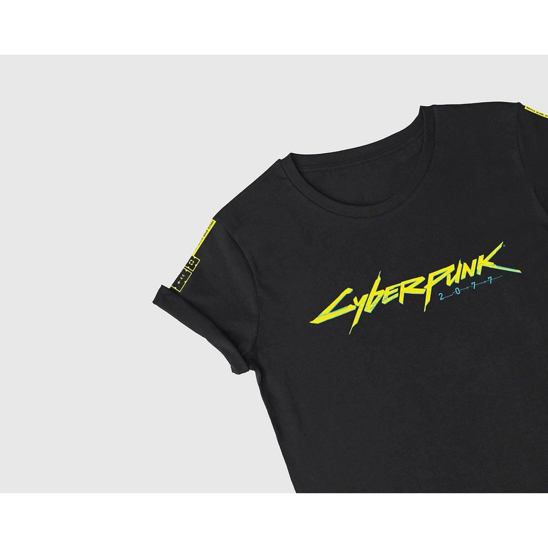 Geek Gear Cyberpunk 2077 Logo T-Shirt Black 3 Geek Gear Cyberpunk 2077 Logo T-Shirt Black